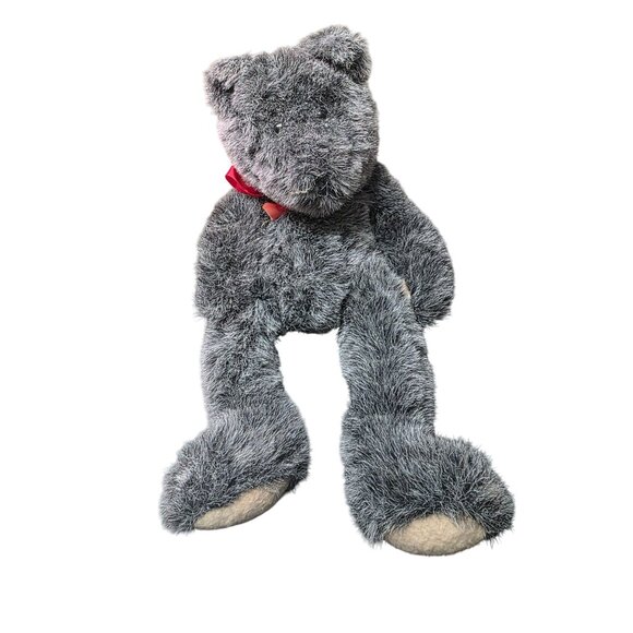 Vintage Grey Boyds Bear Plush 12" Stuffed Animal - Picture 3 of 10